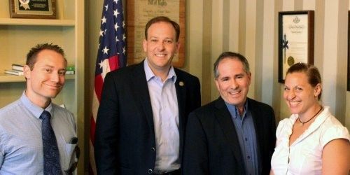 Rob Rainer meeting with political leaders
